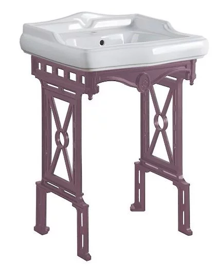 консоль под умывальник caprigo c-060-b067 лиловый