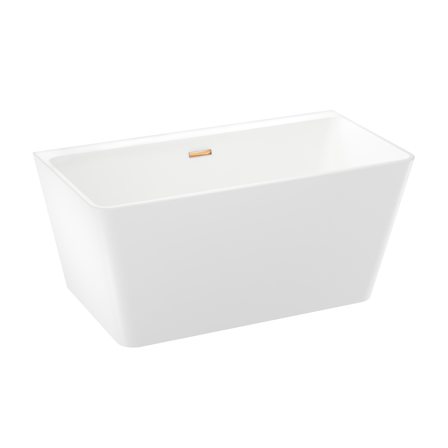 ванна акриловая wellsee graceful pro 140x74 белый глянец (слив-перелив золото)