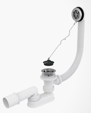 сифон для ванны alcaplast a501-bl-01