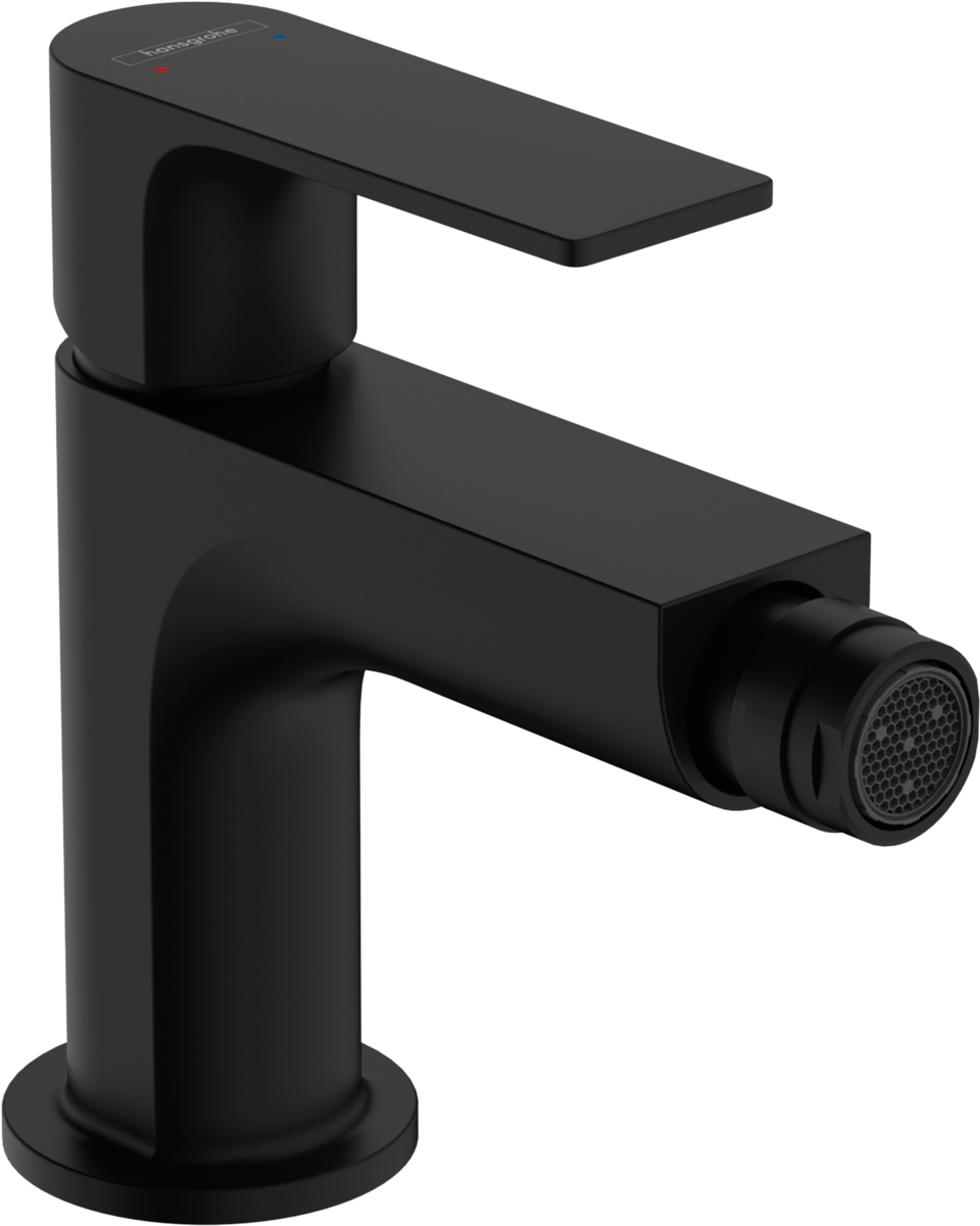 смеситель для биде hansgrohe rebris e 72211670 черный матовый