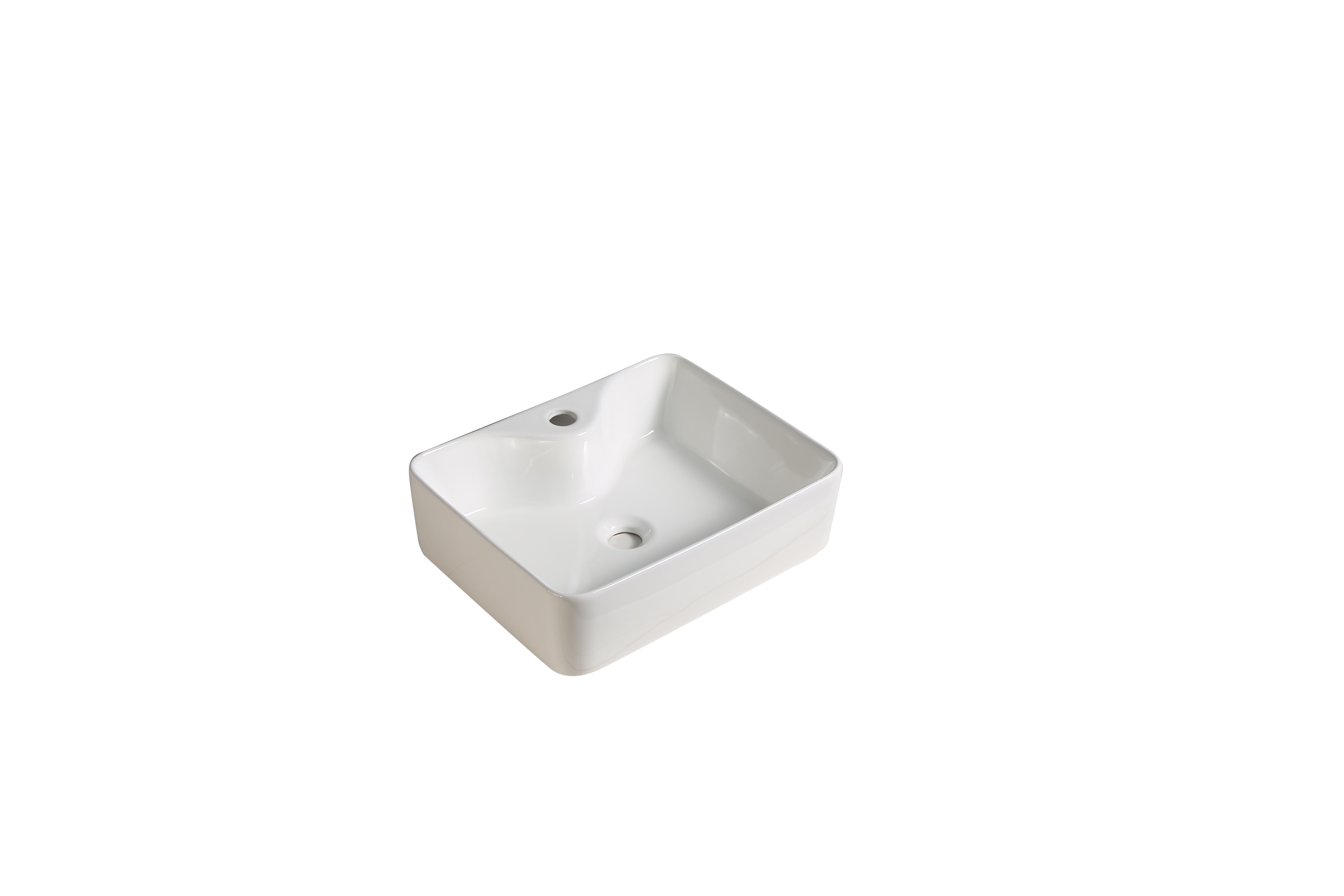 умывальник накладной roxen lex 570185 48x37 белый глянец
