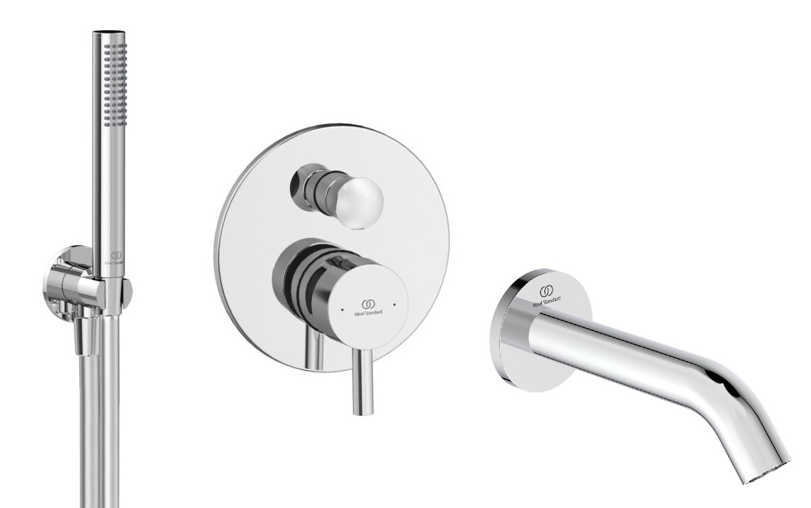 душевая система скрытого монтажа ideal standard ceraline seta6939aa-6 хром