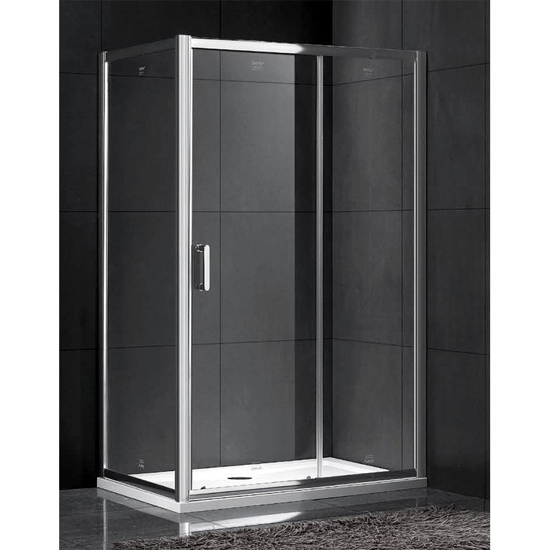 Душевой уголок Gutewetter Guwer GK-664S 80x80 (хром/стекло матовое) фото 4 душевой уголок gutewetter guwer gk-664s 80x80 (хром/стекло матовое) фото 4