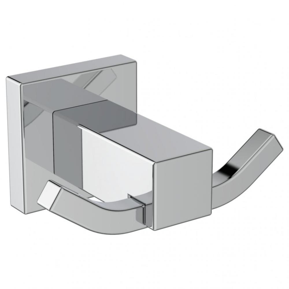 двойной крючок для одежды ideal standard iom square e2193aa хром
