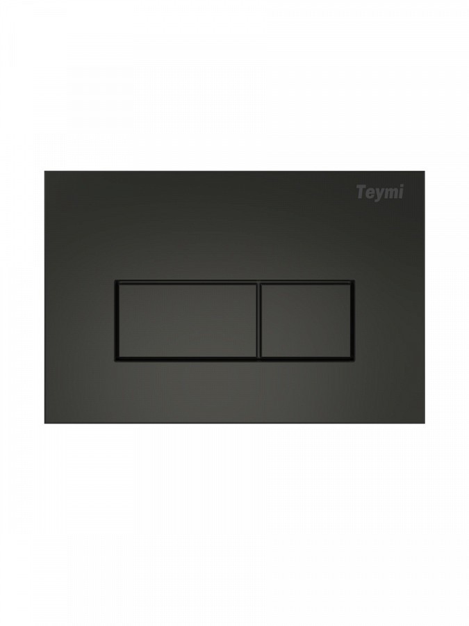 клавиша смыва teymi helmi t70203bm черный матовый