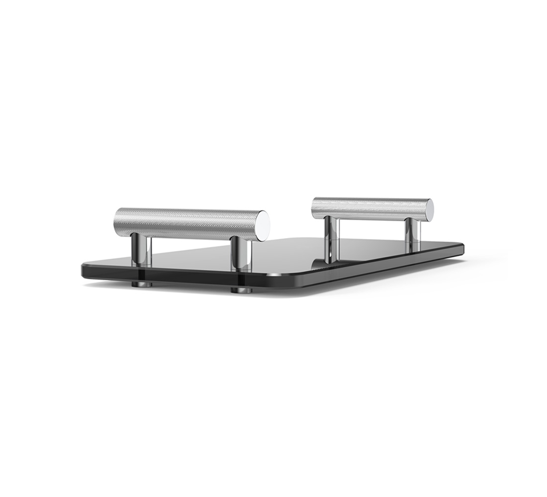 лоток настольный decor walther club tab 856105 хром / черный