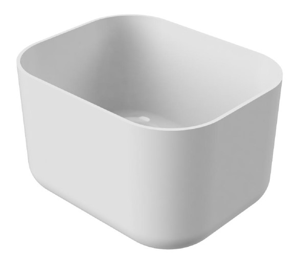 умывальник накладной aquastone aqs 4 50x40 белый матовый