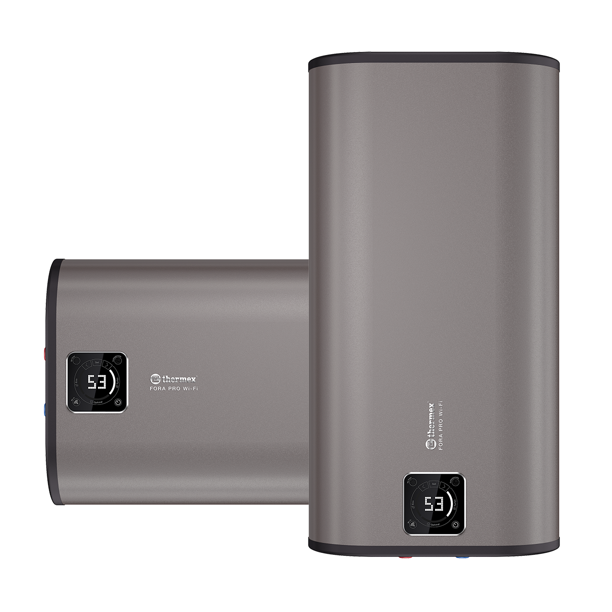 бойлер накопительный thermex fora 50 (pro) wi-fi серый