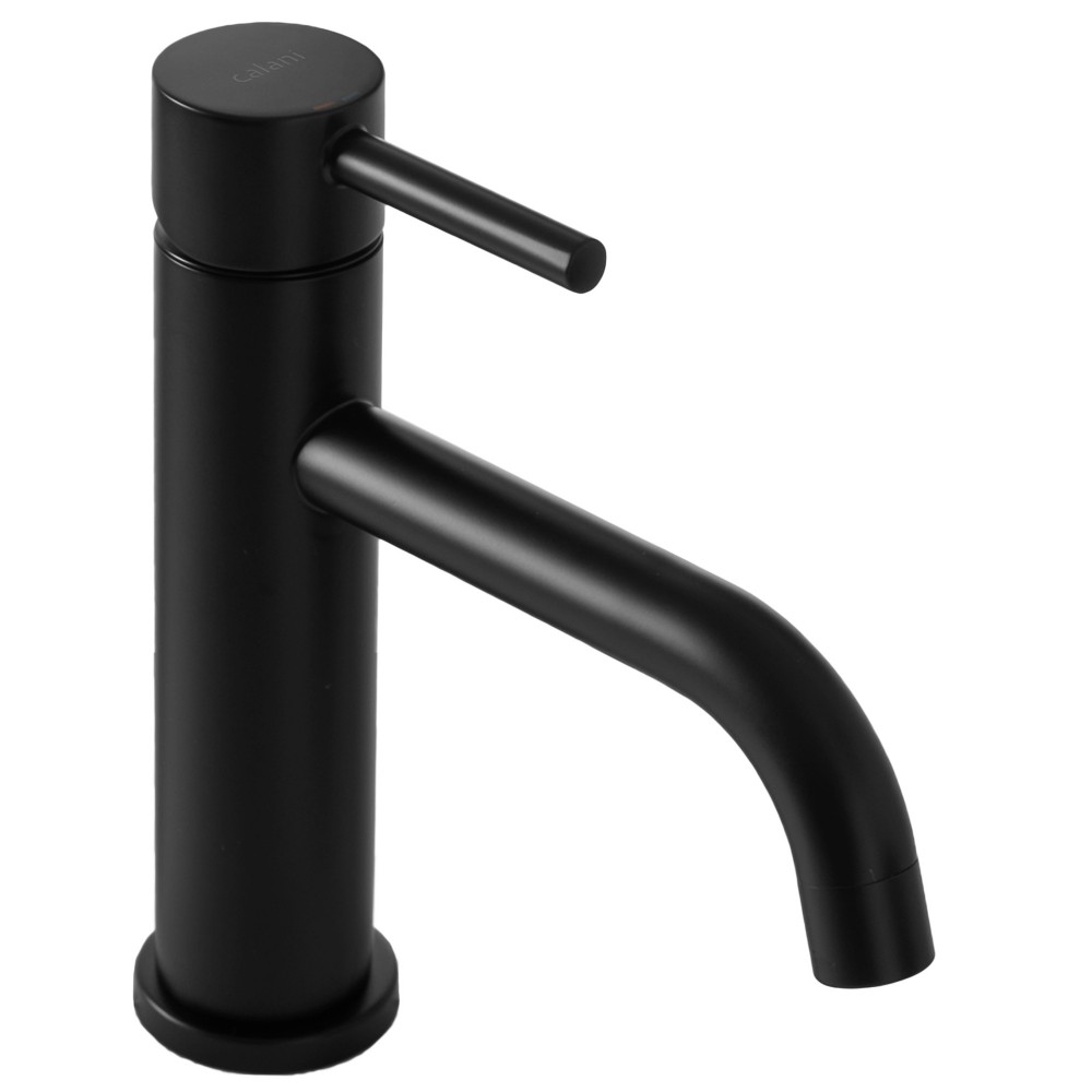 смеситель для умывальника calani nexos l black cal-b0362