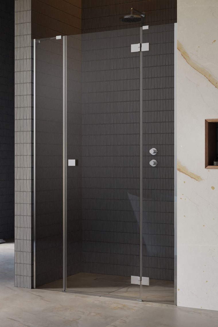 душевая дверь radaway essenza dwjs 130x200 стекло прозрачное