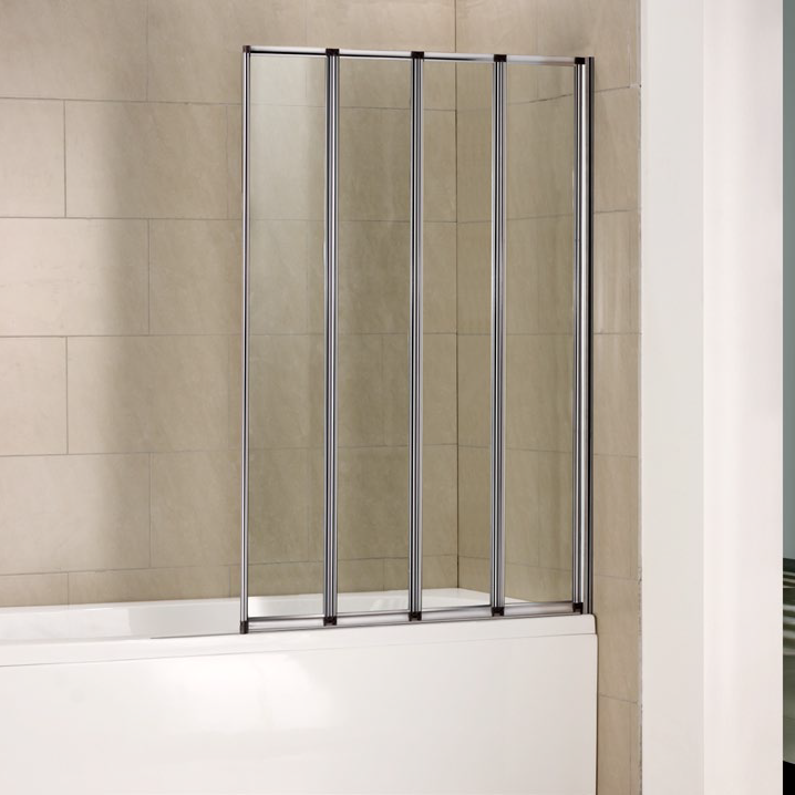 шторка на ванну gooddoor screen gr4-100-c-ch