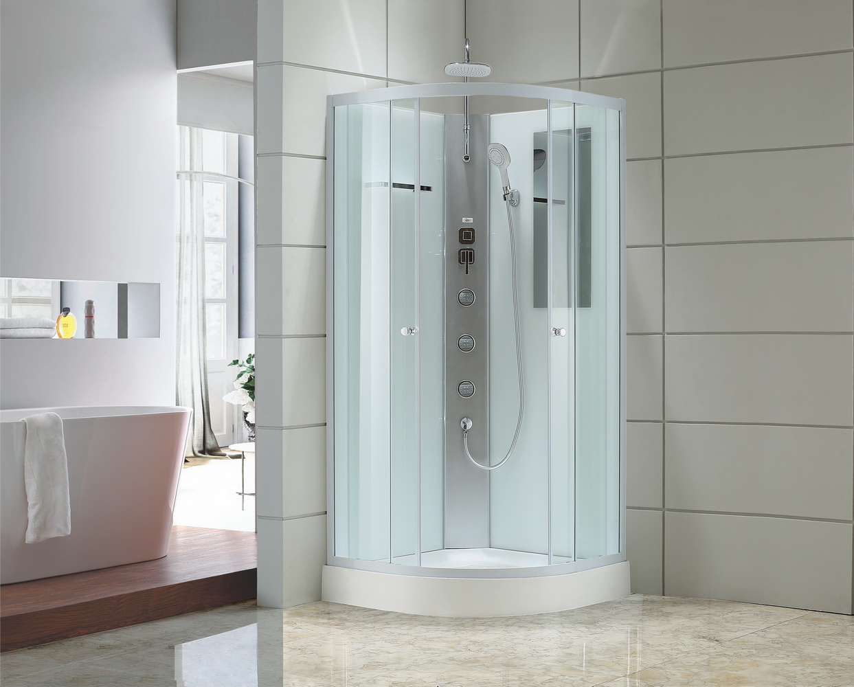 Душевой уголок Radaway Nes DWD+S 100x70 стекло прозрачное фото 11 душевой уголок radaway nes dwd+s 100x70 стекло прозрачное фото 11