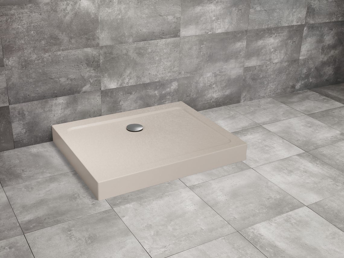 душевой поддон radaway doros d compact stone cashmere 110x90 кашемир