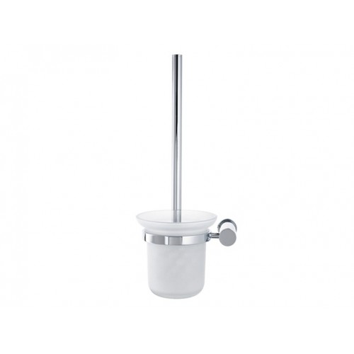 ерш для туалета duravit d-code 99271000 подвесной, хром/белый