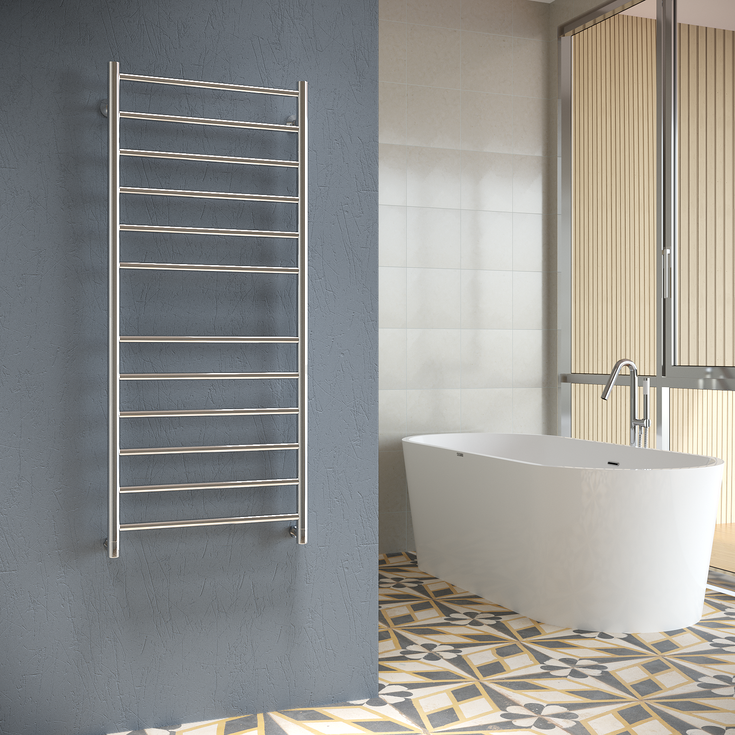 полотенцесушитель водяной stinox toscana 50x120