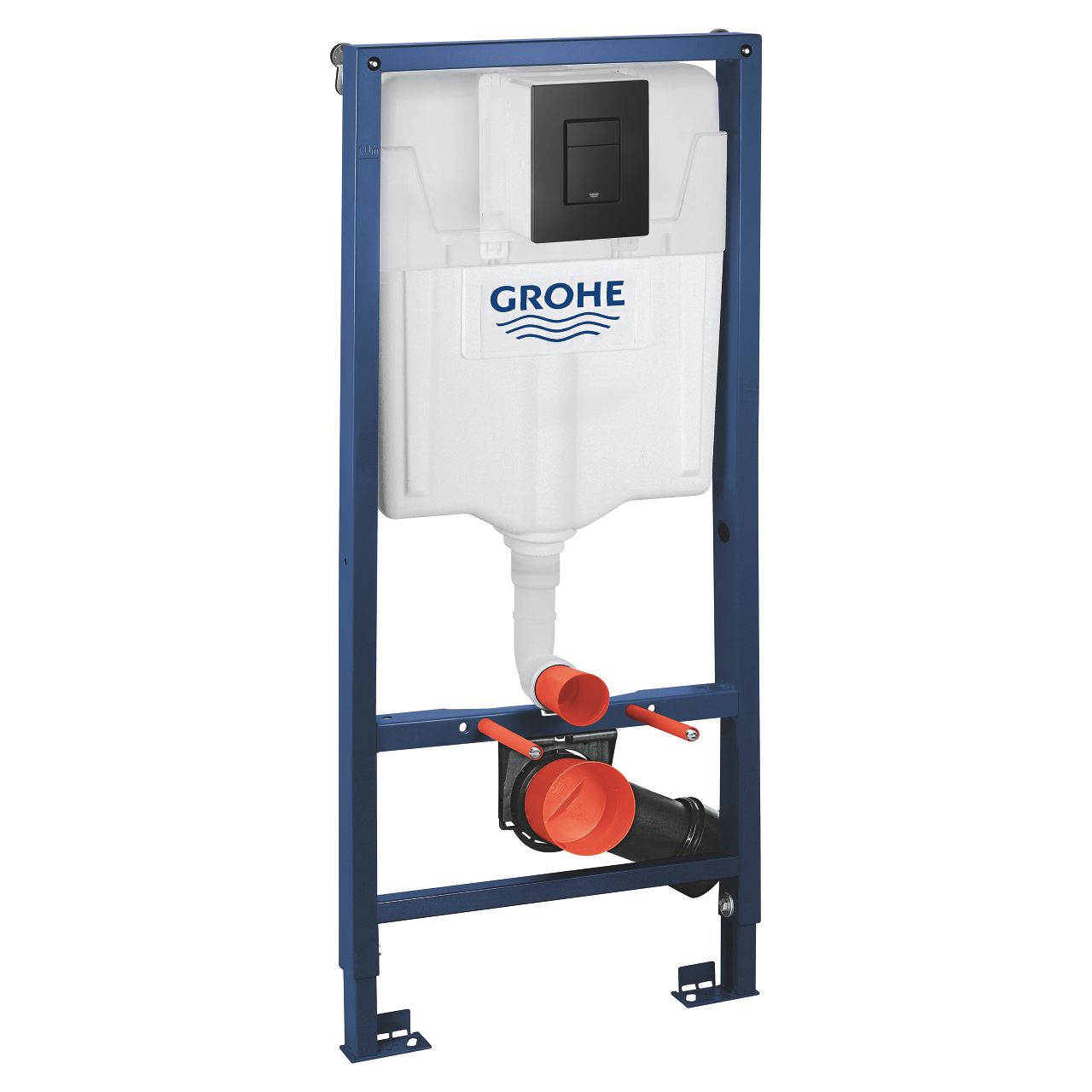 инсталляция для подвесного унитаза grohe solido 3 в 1 клавиша черная матовая