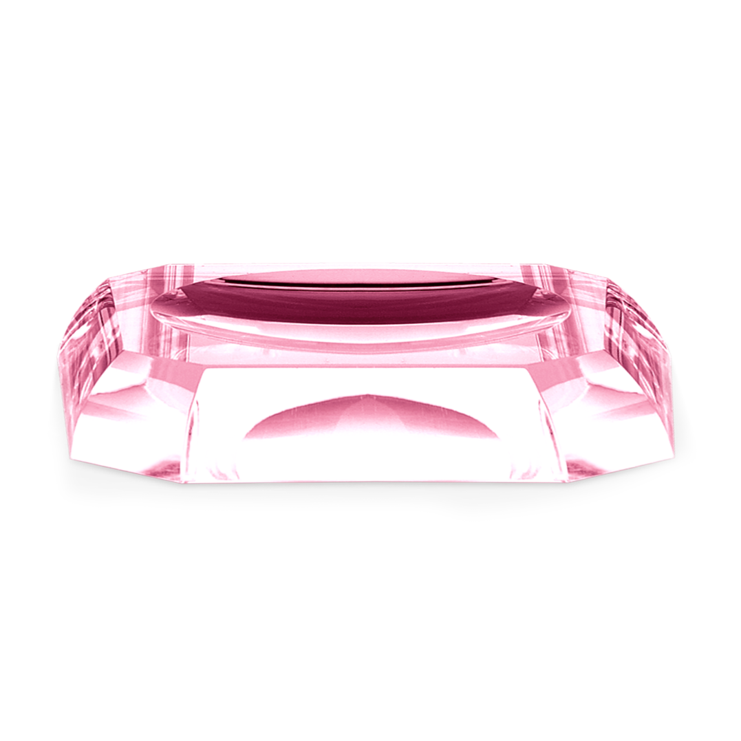мыльница decor walther krystall sts 0931661 розовый