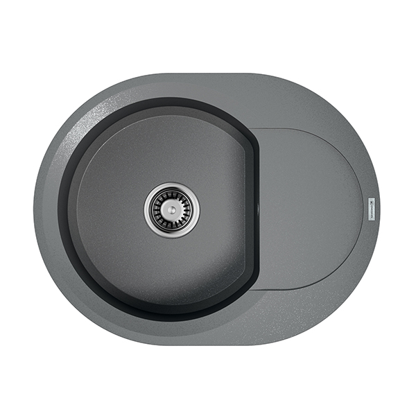 кухонная мойка omoikiri sakaime 60e-gr 60x47 leningrad grey