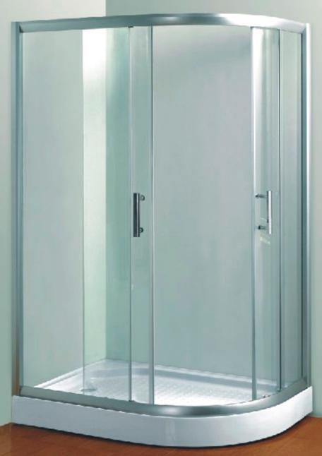 душевой уголок coliseum tm 817 l 100x80 (тонированные стекла)