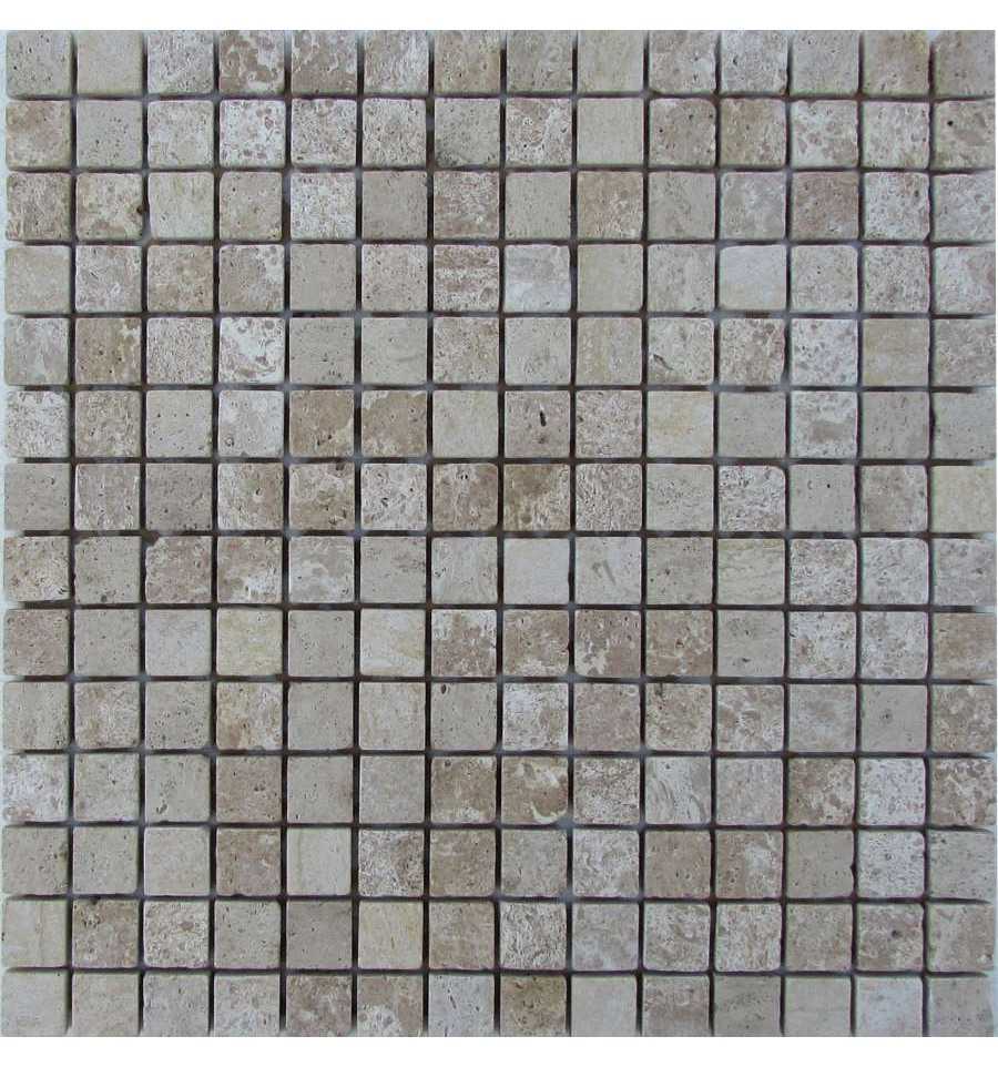 мозаика fk marble travertine latte 20-7t 30.5 х 30.5