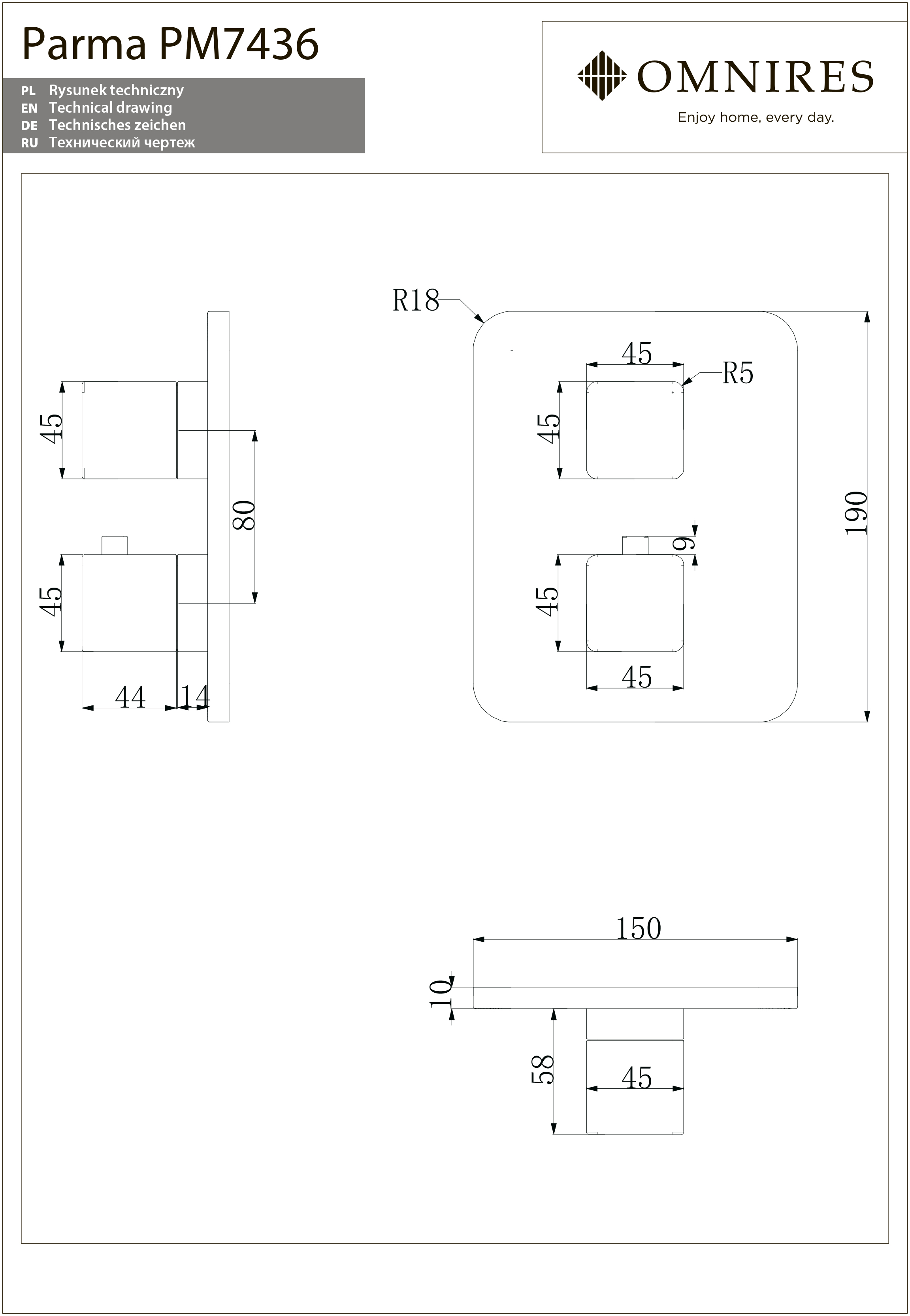 Душевой уголок Gutewetter Practic Rectan GK-422 90x75 (матовый хром/полистирол lines) фото 4 душевой уголок gutewetter practic rectan gk-422 90x75 (матовый хром/полистирол lines) фото 4