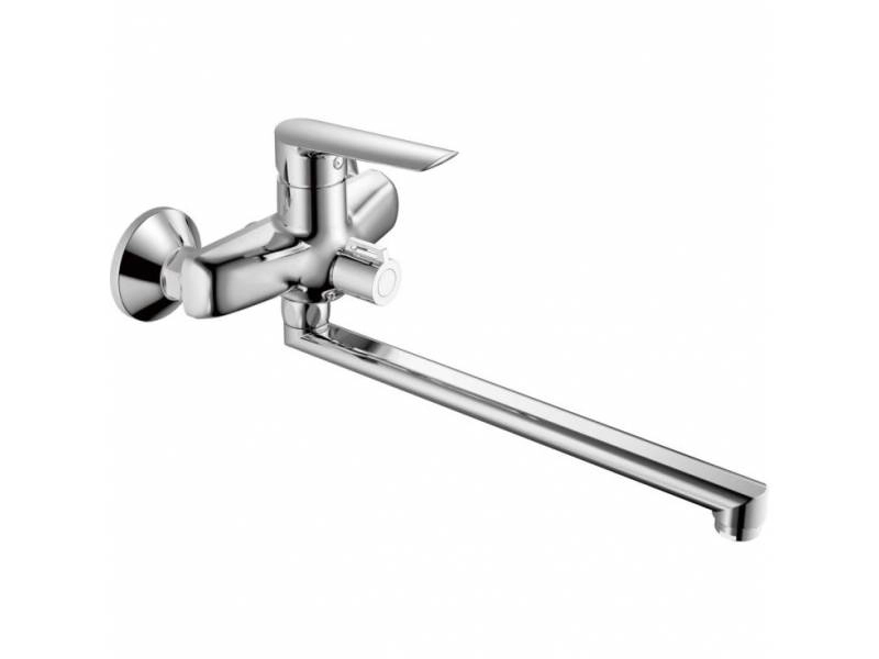 смеситель для ванны haiba hb22198 хром