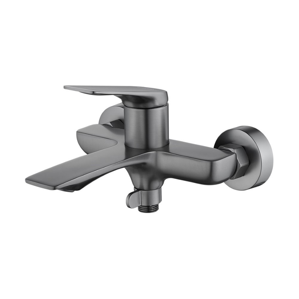 смеситель для ванны haiba hb60816-3 серый