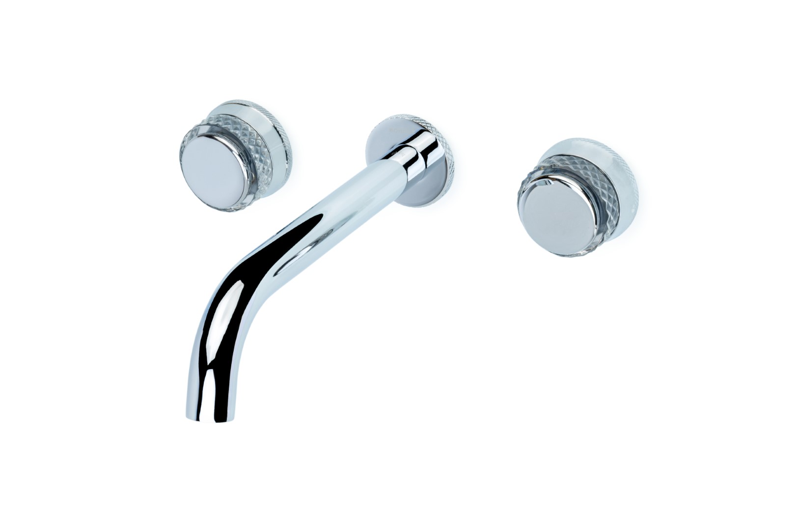 смеситель скрытого монтажа для умывальника boheme aura chrome хром