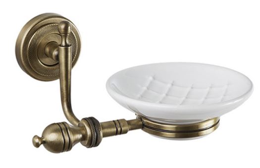 мыльница настенная caprigo royal 6701 с/br бронза