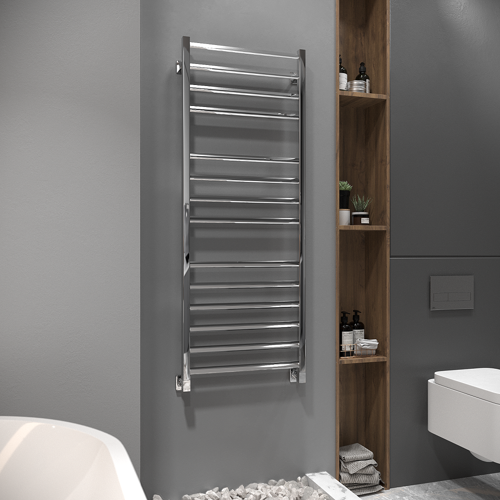 полотенцесушитель водяной stinox milana 50x140 хром