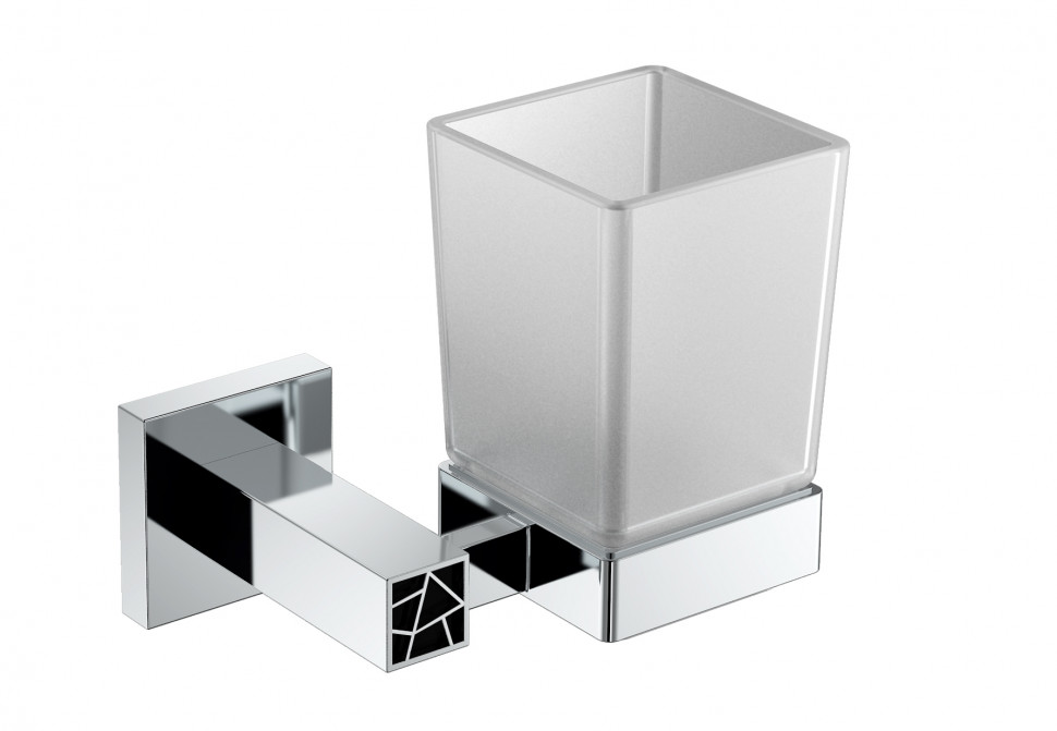 стакан ceramalux venezia 88602 хром