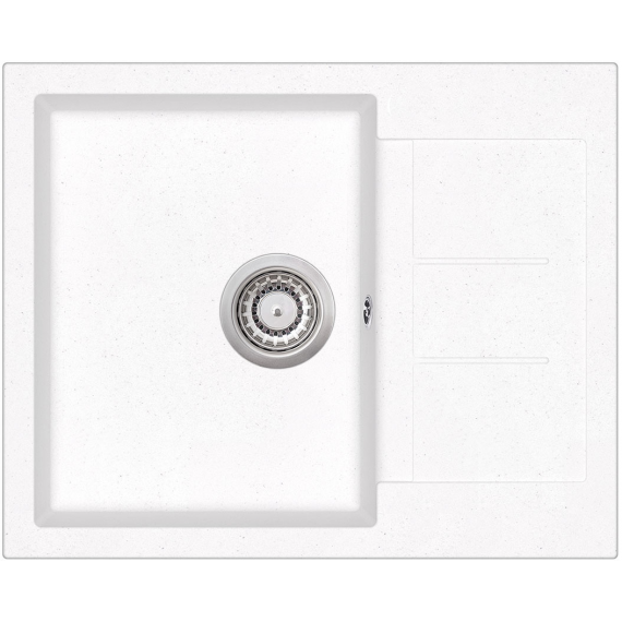 кухонная мойка aquasanita tesa sqt 102 710 aw 62x50 alba