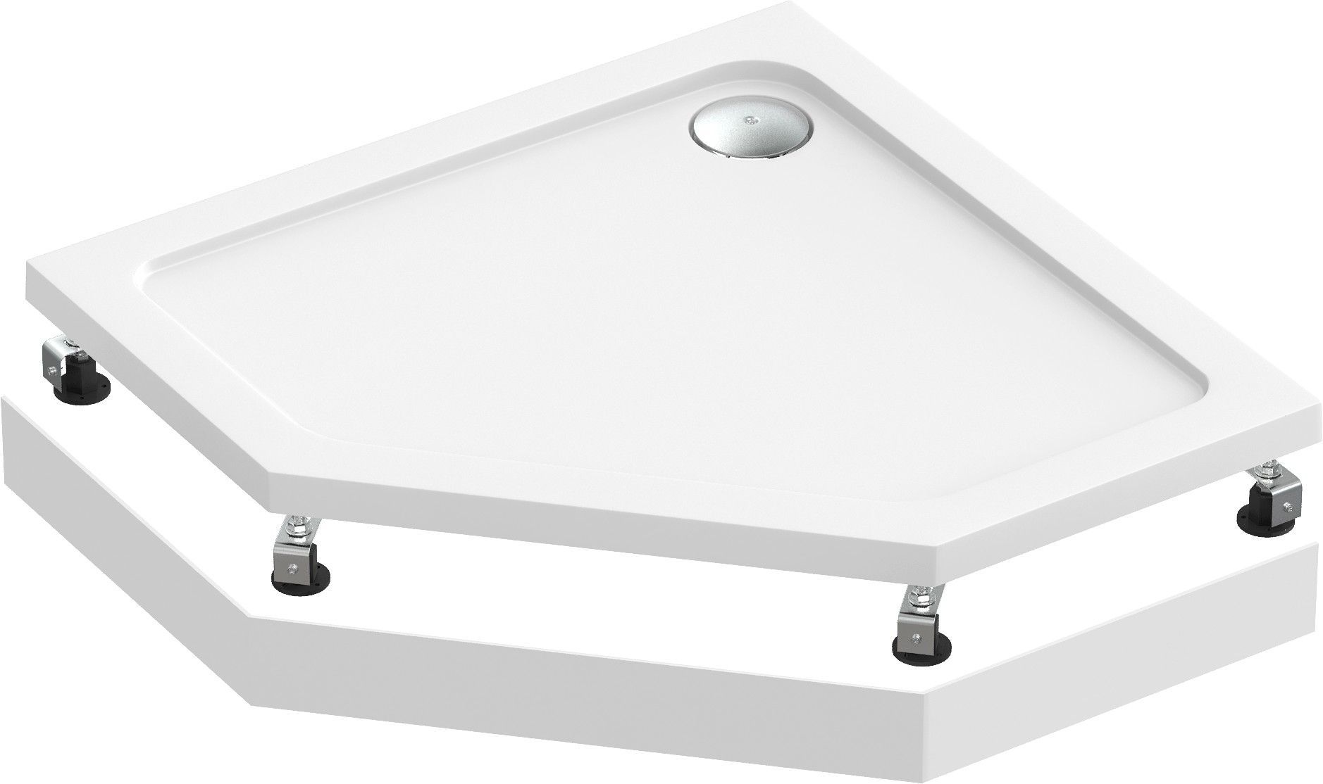 Душевой уголок Gutewetter Practic Rectan GK-401 105x95 (матовый хром/полистирол lines) фото 16 душевой уголок gutewetter practic rectan gk-401 105x95 (матовый хром/полистирол lines) фото 16