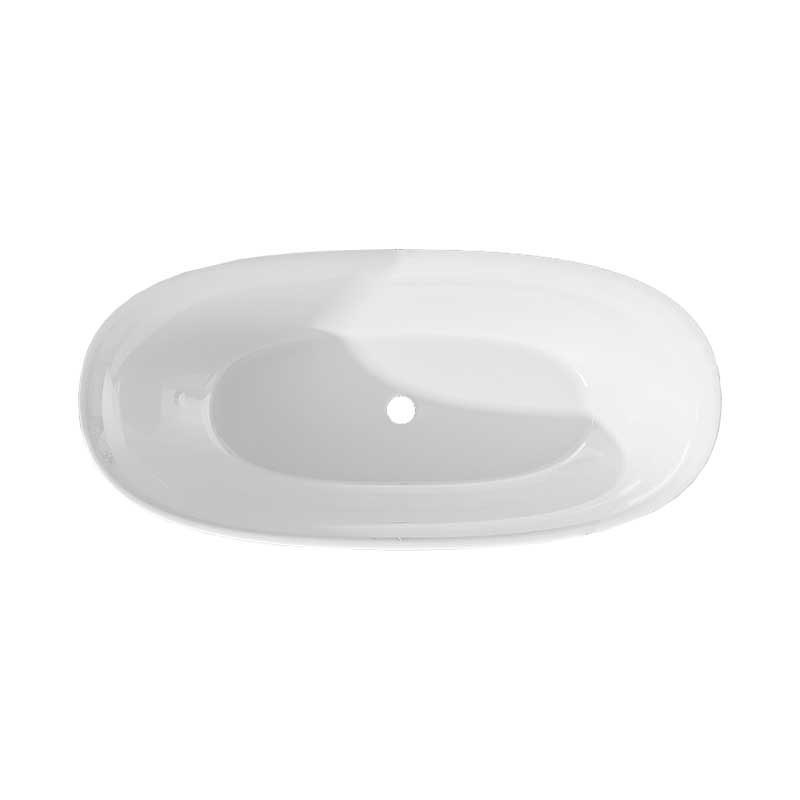 ванна акриловая ventospa foretta aura 170x80 белая