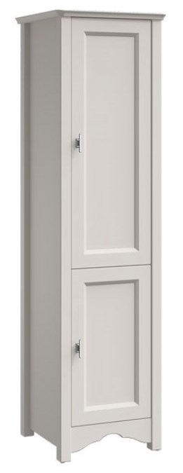 шкаф-пенал напольный caprigo preston 33950r-tp812 серый глянец