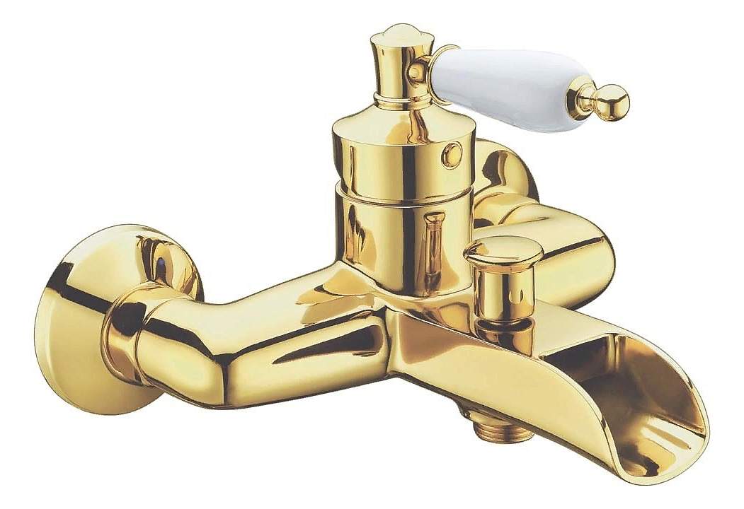 смеситель для ванны boheme vogue 213 золото