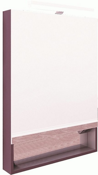 Шкаф с зеркалом Roca The Gap ZRU9302751 60 фиолетовый фото 2 шкаф с зеркалом roca the gap zru9302751 60 фиолетовый фото 2