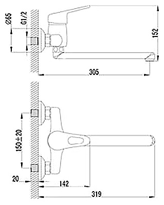 Душевой уголок Gutewetter Practic Rectan GK-401 85x70 (матовый хром/стекло матовое) фото 3 душевой уголок gutewetter practic rectan gk-401 85x70 (матовый хром/стекло матовое) фото 3