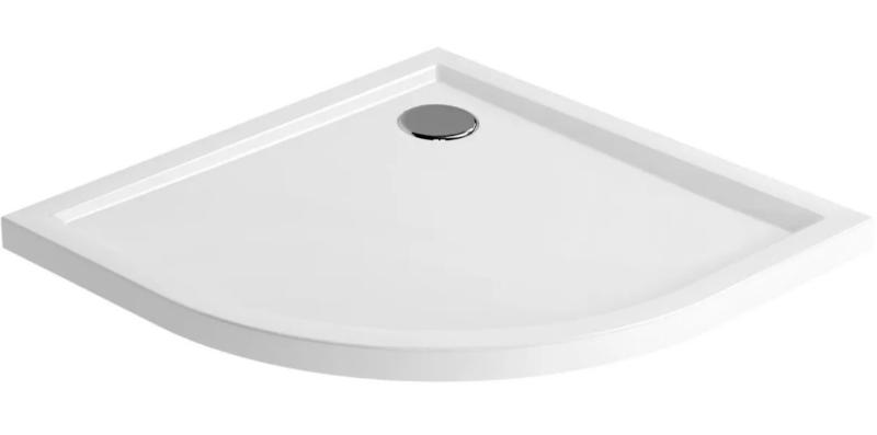 душевой поддон axus rondo 90x90 белый