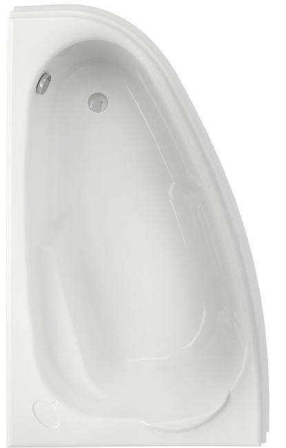 ванна акриловая cersanit joanna 140x90 l (с ножками)