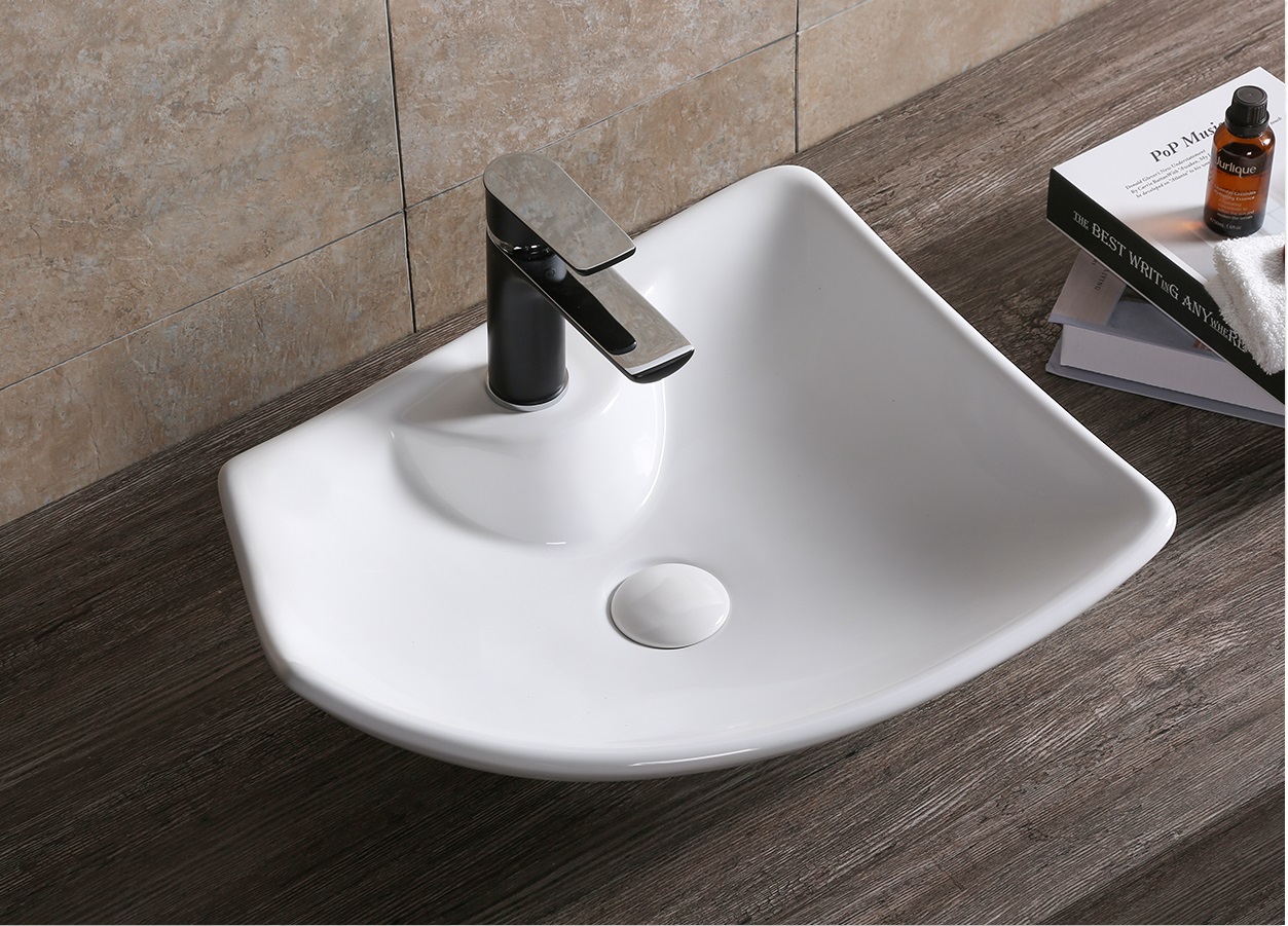 умывальник накладной cerutti spa cr7054 50x40 белый