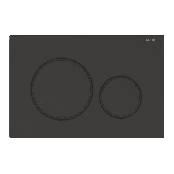 кнопка смыва geberit sigma20 115.882.16.1 черный матовый