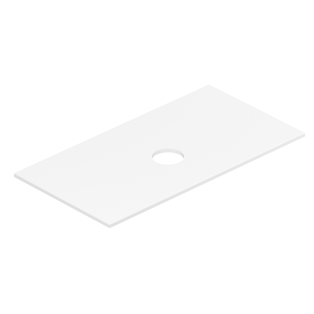 столешница белюкс монблан нп-100, белый матовый, solid surface