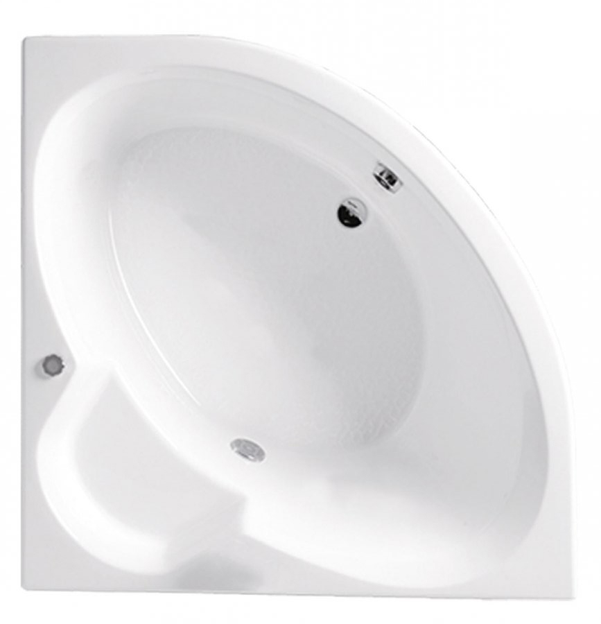 ванна акриловая vagnerplast mini catalina 125x125