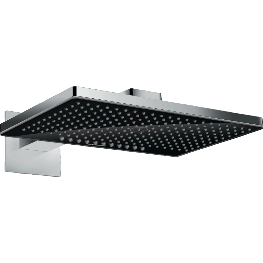 верхний душ hansgrohe rainmaker select 460 2jet 24005600 черный/хром