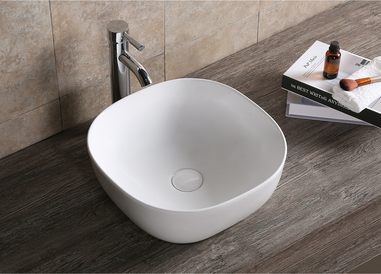 умывальник накладной cerutti spa cr0077 41x41 белый