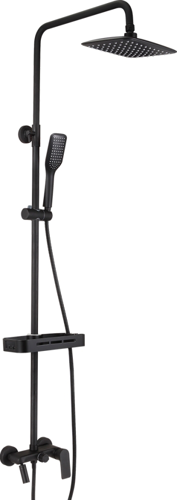 душевая стойка lemark tropik lm7002bl черный