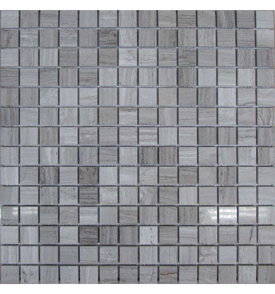 мозаика fk marble white wooden 20-4p 30.5 x 30.5