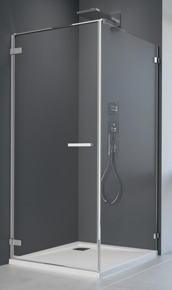душевой уголок radaway arta kdj i 100x70 прозрачное/хром