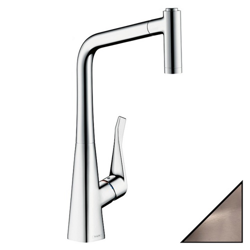 смеситель для кухни hansgrohe metris 14820800